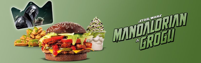Mandalorian a Grogu v českém Burger King